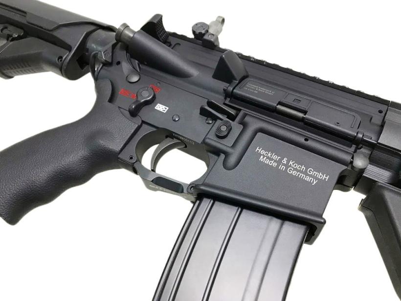 直販在庫VFC Umarex ガスブロ HK416 ピストルグリップ、エンドプレートカスタム品 初速約75m/s ガスガン