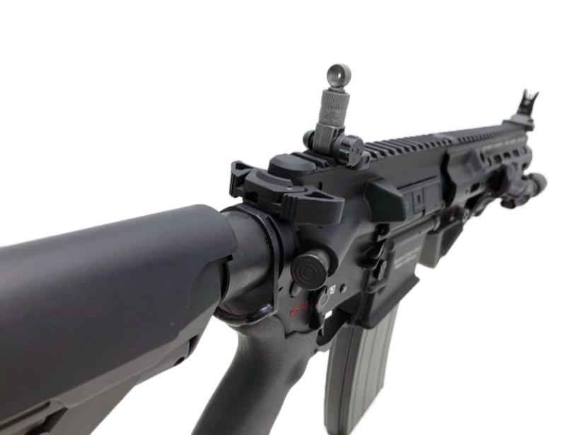 【安い直売】VFC Umarex ガスブロ HK416 ピストルグリップ、エンドプレートカスタム品 初速約75m/s ガスガン