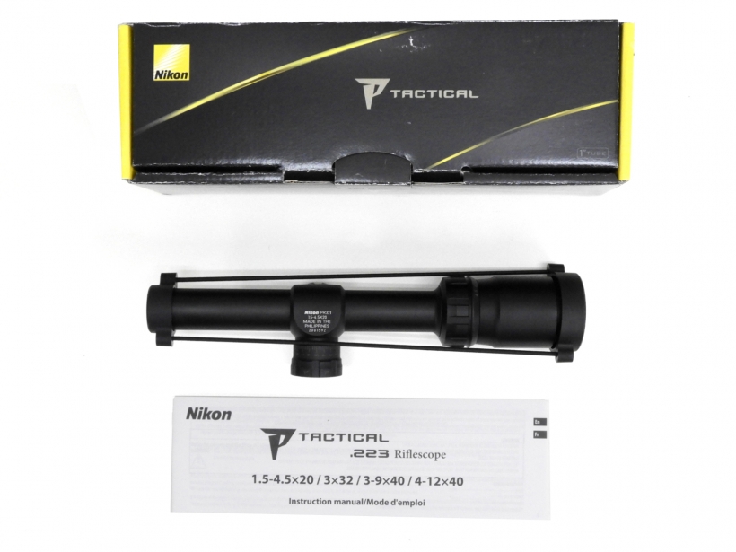 Nikon] P-Tactical .223 1.5-4.5x20 Matte BDC600 ライフルスコープ 