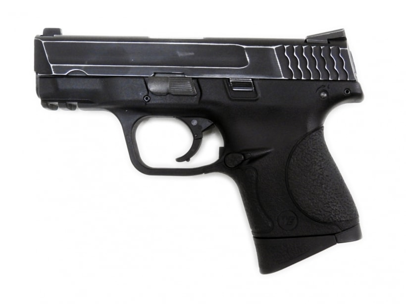 [WE] S&W M&P 9 コンパクト BK ダメージカスタム スペアMg付き (中古)