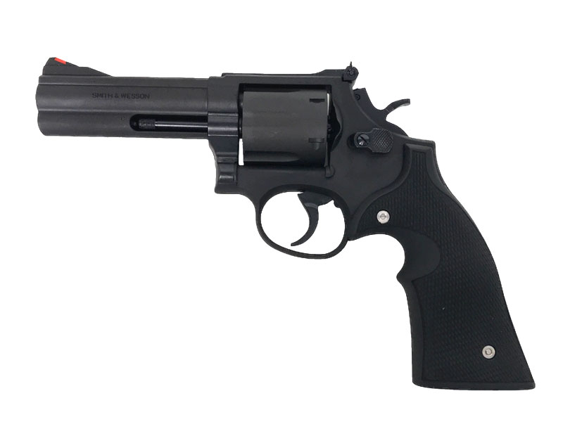 マルシン] S&W M586 4インチ DAVISタイププラグリップ 発火モデルガン 完成品 ブラックHW (新品)｜エアガン.jp