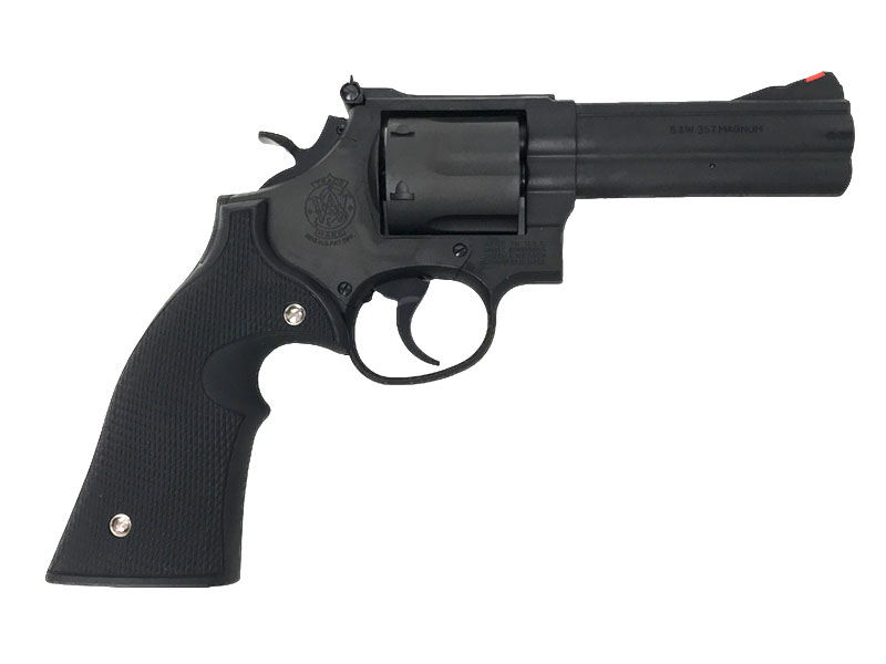 マルシン] S&W M586 4インチ DAVISタイププラグリップ 発火モデルガン 完成品 ブラックHW (新品)｜エアガン.jp