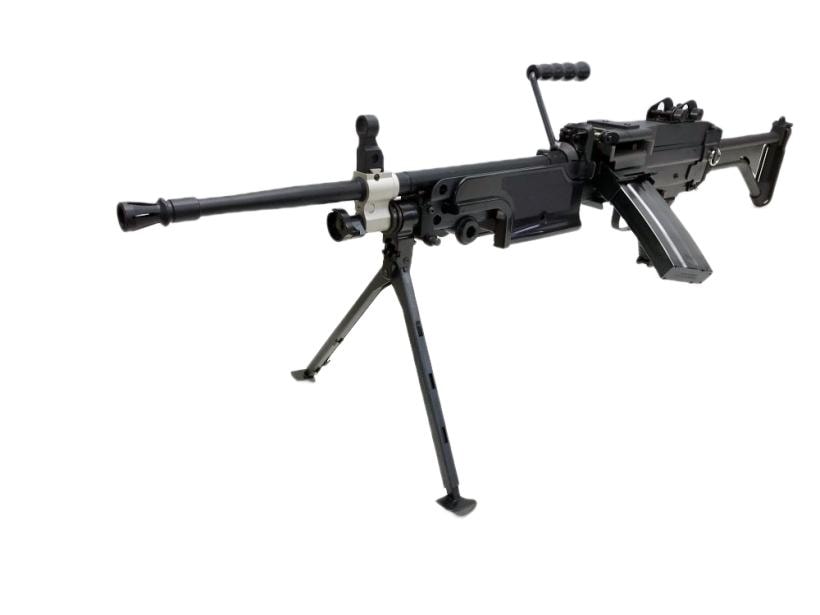 TOP] M249 MINIMI SAW スタンダード 電動ガン (中古)｜エアガン.jp