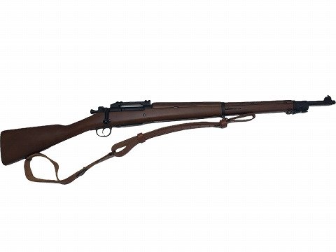 S&T] スプリングフィールド M1903 リアルウッド エアコッキングライフル マウント/Remington ガンケース付 (中古)｜エアガン.jp