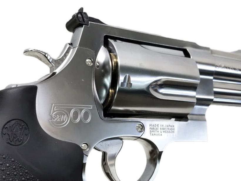 タナカ] S&W M500 3+1インチ マグナムリボルバー ステンレス ver.2