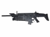 [東京マルイ] SCAR-L ブラック 次世代電動ガン グレネードランチャーカスタム ガンケース付 (中古)