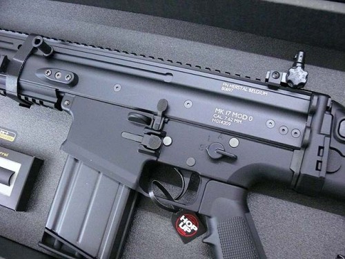 東京マルイ] SCAR-H ブラック 次世代電動ガン 電動ブローバック (新品