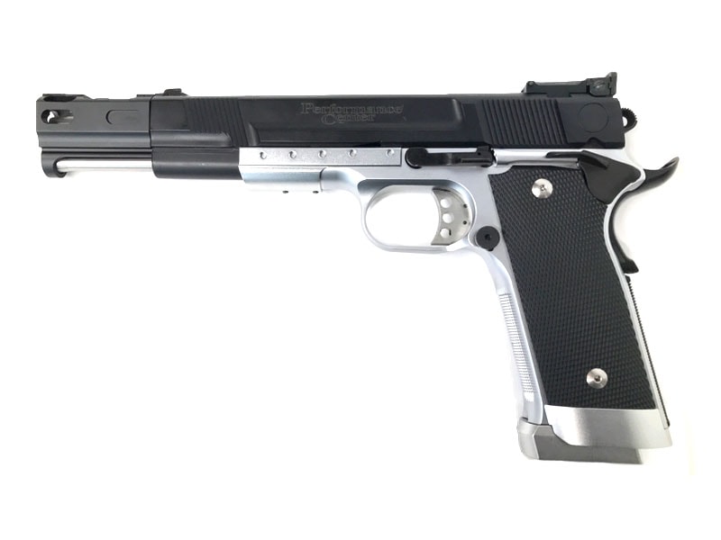 KSC] S&W M945 スーパーフルハウス 2トーン ガスブローバック グリップカスタム (中古)｜エアガン.jp