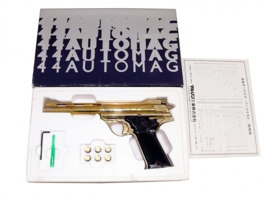 [マルシン] .44オートマグ 金属モデルガン PFCブローバックモデル (中古)