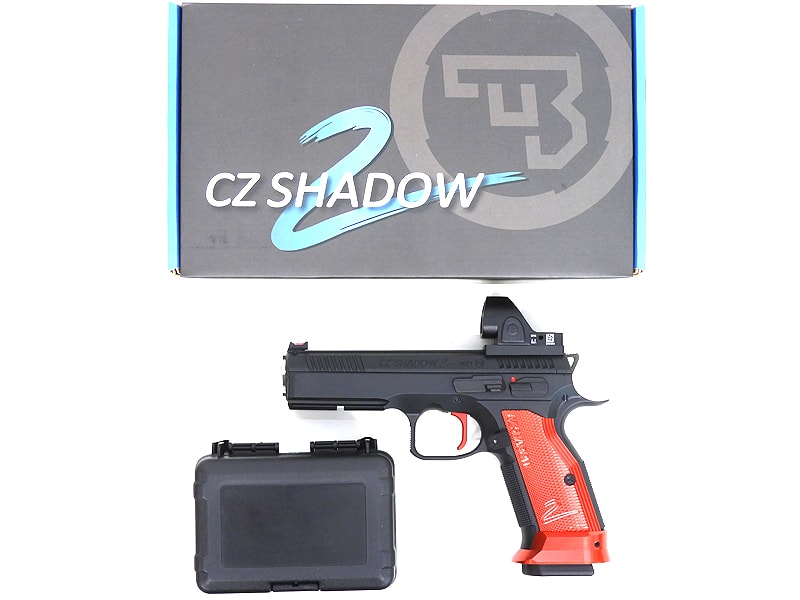 [Carbon8] Czオフィシャルライセンス Cz SHADOW 2 ルビーレッド CO2 ガスブローバック AIRGUNJPオリジナル カスタム (新品)