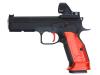 [Carbon8] Czオフィシャルライセンス Cz SHADOW 2 ルビーレッド CO2 ガスブローバック AIRGUNJPオリジナル カスタム (新品)