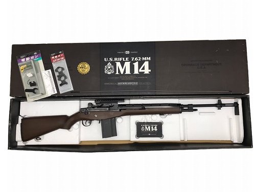 [東京マルイ] U.S.ライフル M14 ウッドタイプストックver. セレクターレバー欠品　プチカスタム 電動ガン (訳あり)