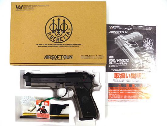 [WA] ベレッタ M92FS オリーブドラブ HW 2トーン ガスブローバック (中古)