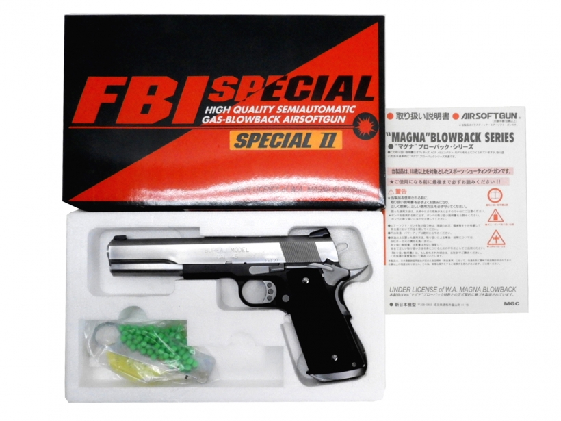 MGC 新日本模型 FBI SPECIAL ブローバック ガスガン-