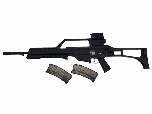 [WE] G36E フルサイズモデル ガスブローバック ドットサイト/オマケマガジン付 (中古)