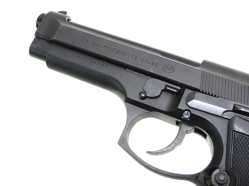 KSC] ベレッタ U.S.9mm M9 システム7(07HK) HW リアル刻印グリップカスタム (中古)｜エアガン.jp