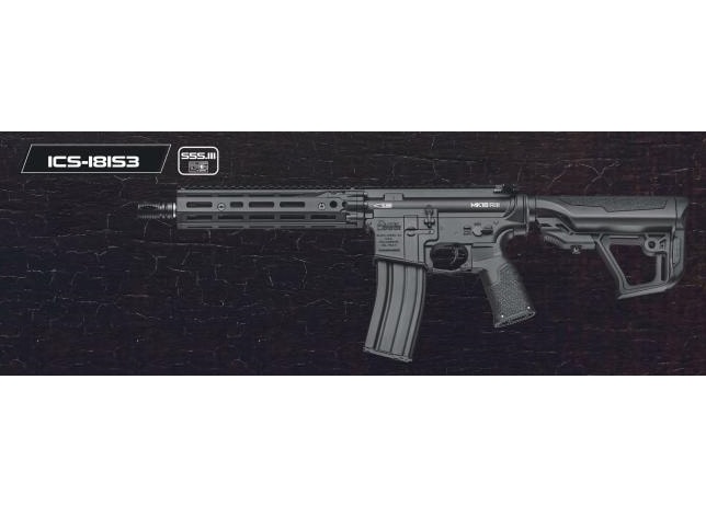 [ICS/EMG]  DD4 MK18 RIII 【BK】 電動ガン S3電子トリガー搭載 Daniel Defense公式ライセンス (新品予約受付中! 特典あり)