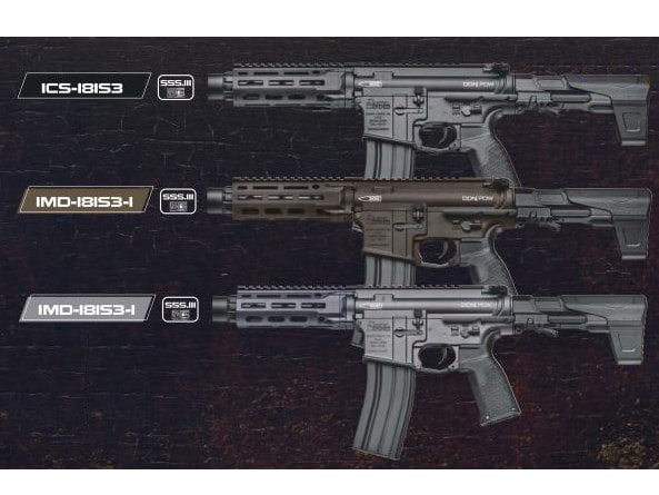 [ICS/EMG]  DDM4 PDW 【COBALT】 電動ガン S3電子トリガー搭載 Daniel Defense公式ライセンス (新品予約受付中! 特典あり)