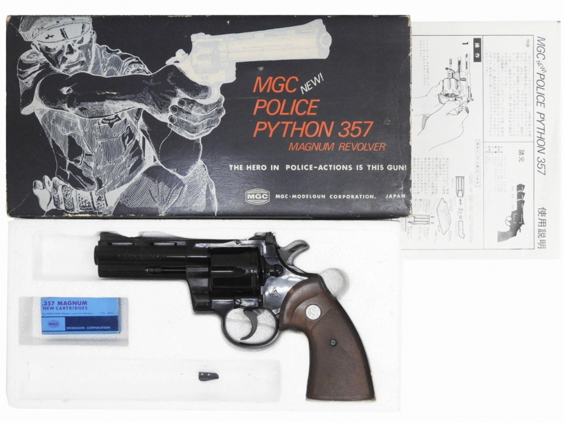 MGC POLICE PYTHON 357 4inch - トイガン