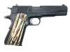 [MGC] SFA M1911A1 スタンダードモデル 発火モデルガン スタッグホーン風グリップカスタム (未発火)