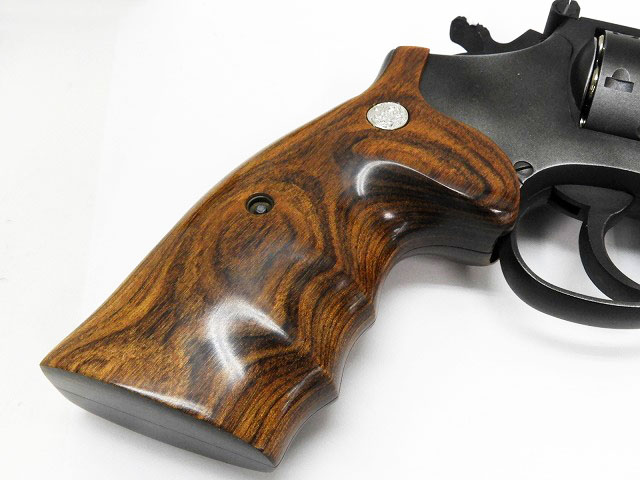 タナカ] S&W M19 4インチ ウェザリング アルタモント木製グリップ 