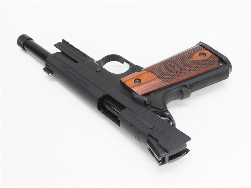 WA] SIG1911 ブラックウォーター ローズウッド アルタモントグリップ ガスブローバック 限定品 (中古)｜エアガン.jp