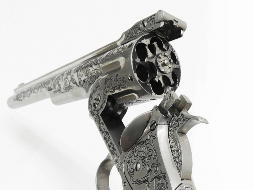 フランクリンミント] S&W Model 3 .44リボルバー ワイアットアープの銃 