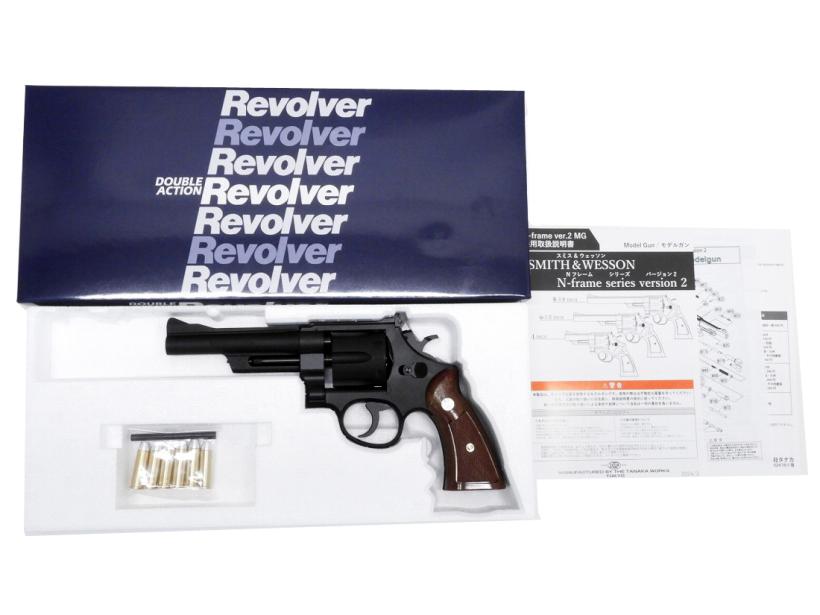 [タナカ] S&W M27 “The .357 Magnum” 5インチ レジスタードマグナム HW 発火モデルガン (新品)