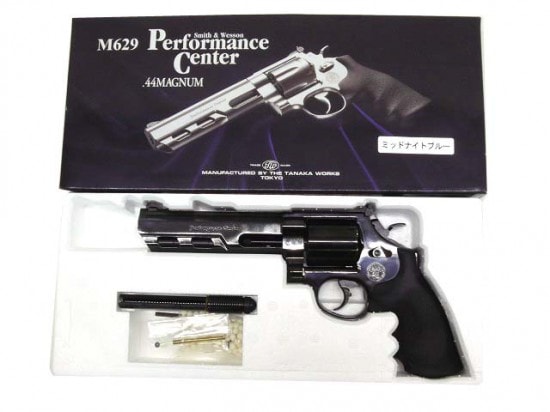 タナカ] S&W M629 パフォーマンスセンター ミッドナイトブルー ガスリボルバー (中古)｜エアガン.jp