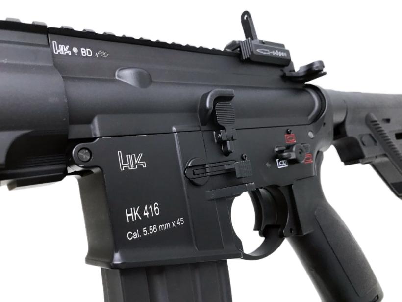 DOUBLE BELL] MR223型 HK416A5 BK フルメタル電動ガン 電子トリガー搭載 NO.819-ETU (中古)｜エアガン.jp