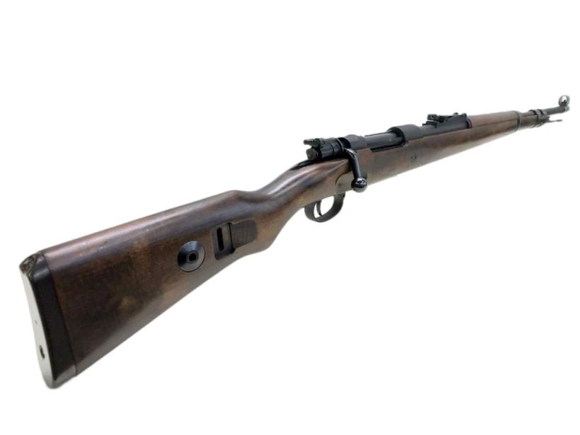 マルシン] モーゼル Kar98K 強化版 ブラックHW 高級ブナ材ストック ダークブラウン 6mmBB (中古)｜エアガン.jp