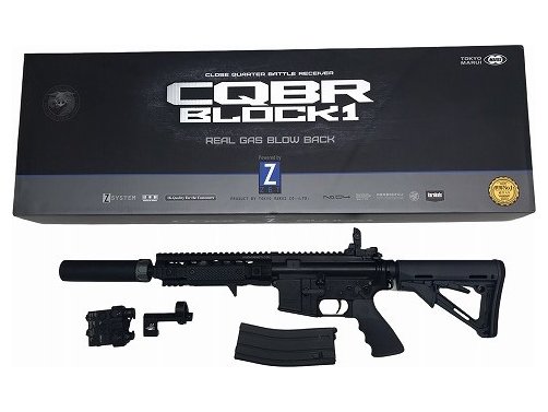 東京マルイ] CQBR <Block1> KAC URX3 8インチハンドガード マグプル/magpul フルカスタム ガスブローバック  (中古)｜エアガン.jp